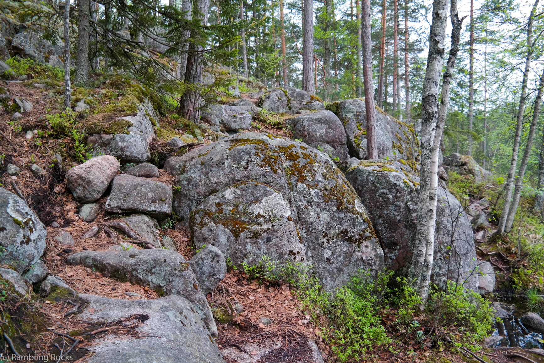 Rajakallio Felsen