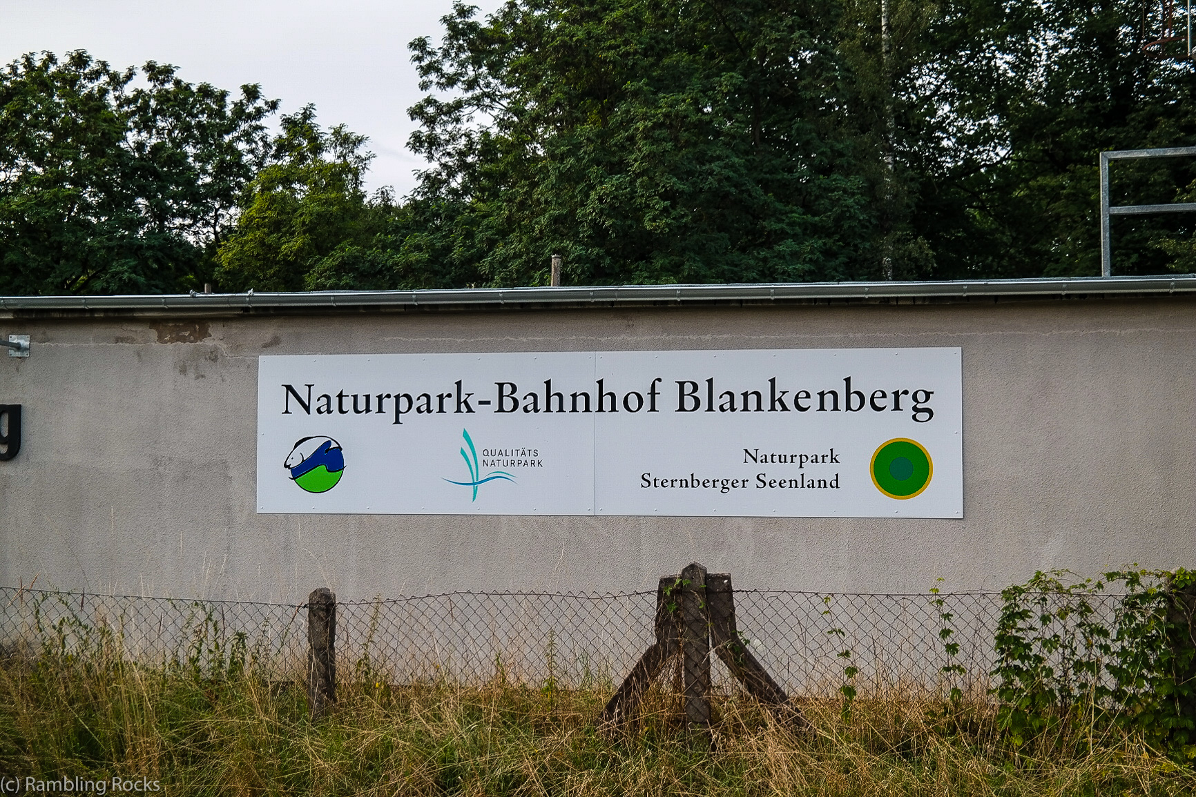 Naturpark-Bahnhof Blankenberg