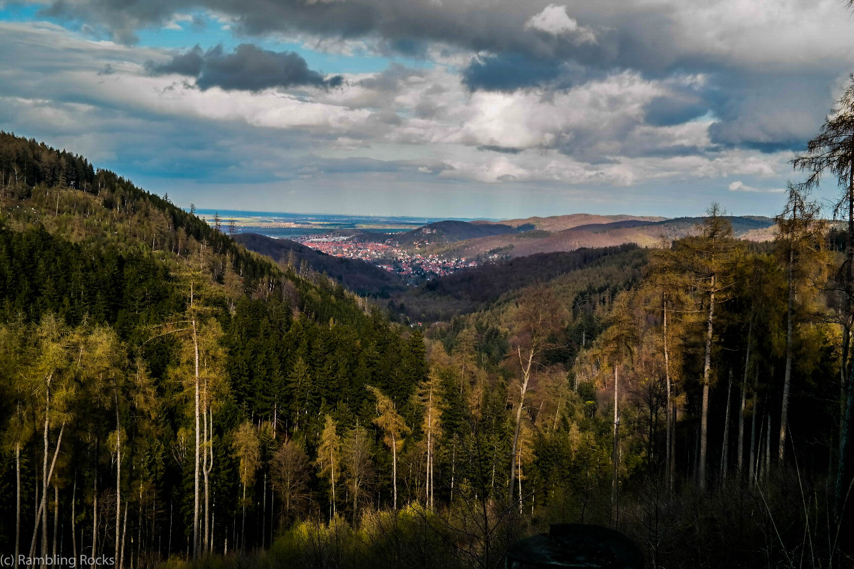 Blick auf Ilsenburg